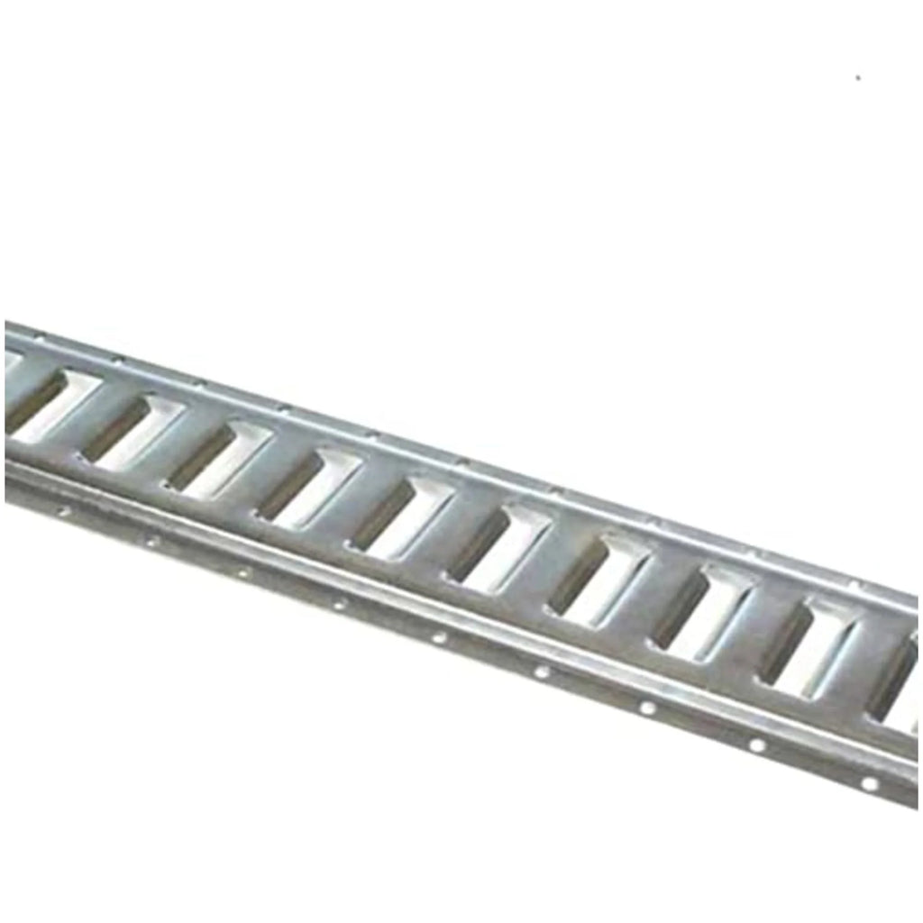 Galvanized Steel E Track Tie-Down Rail, Pack of 10 Q7255