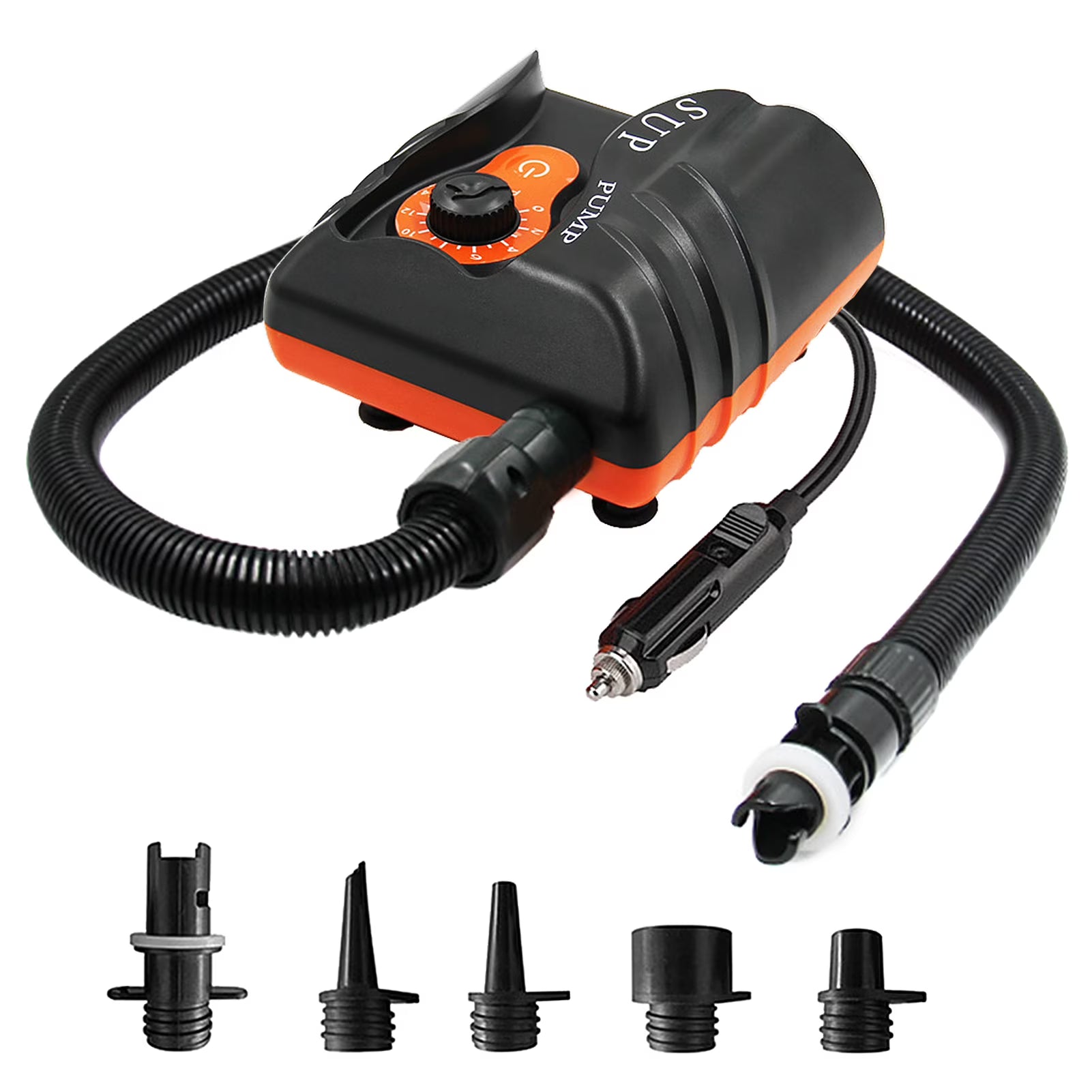 16 PSI Electric Inflation Air Pump with 6 Nozzles B720915