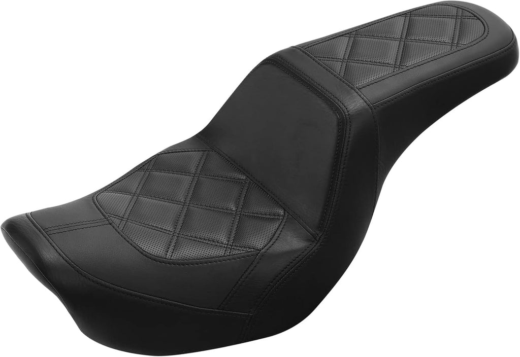 Red Stitching Motorcycle Seat N84215