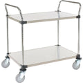 Stainless Steel Utility Cart 2 Shelves 48x24 P504