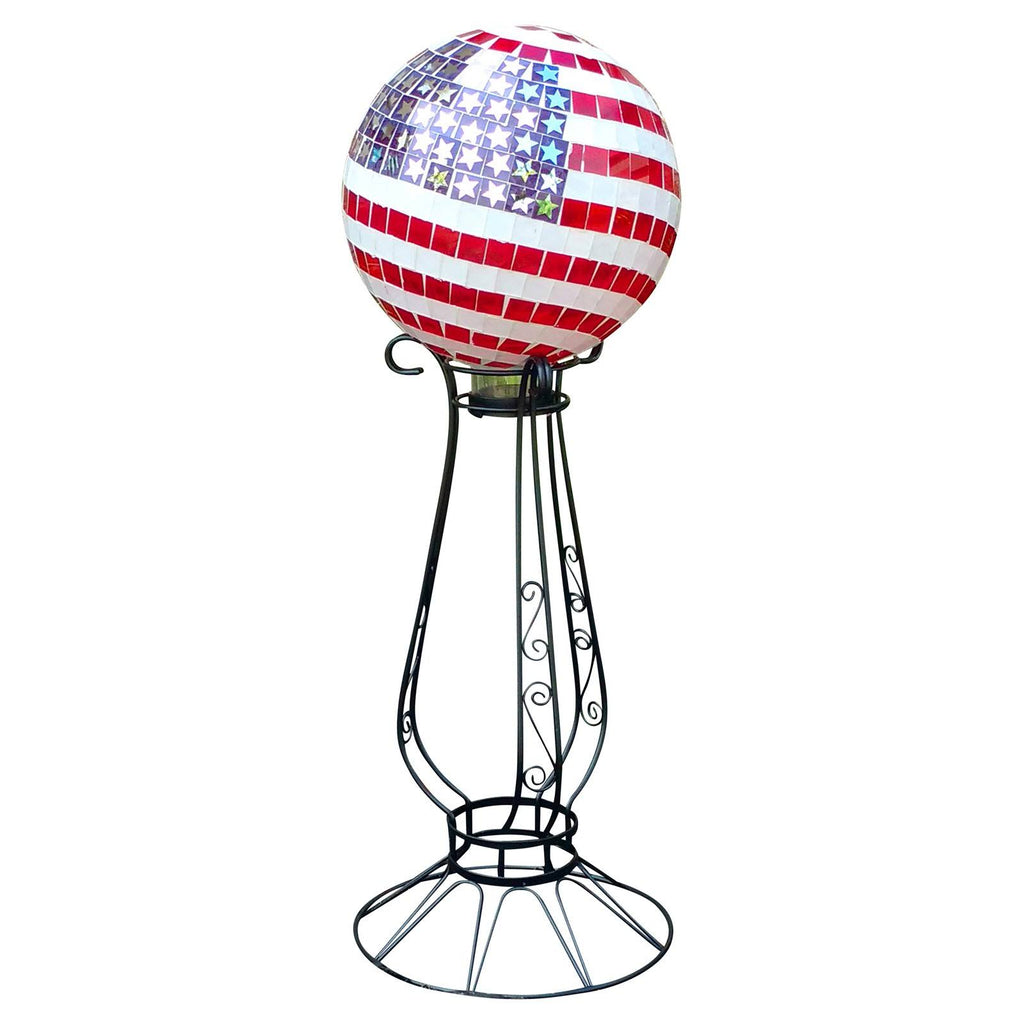 Americana Mosaic Gazing Globe V819