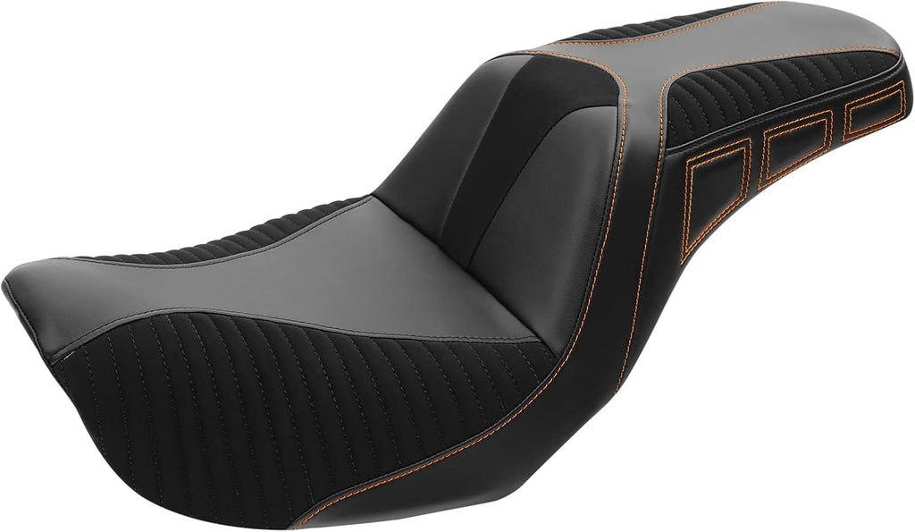 Red Stitching Motorcycle Seat N84215