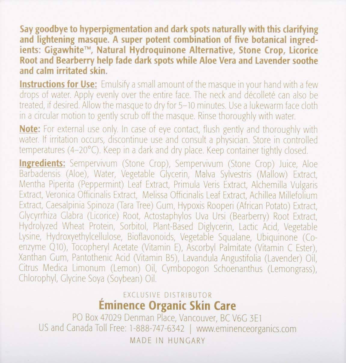 Bright Skin Masque - 2 oz L751326