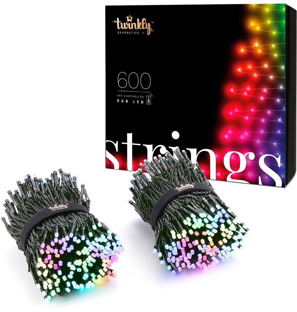 600 LED RGB Smart Light String T939