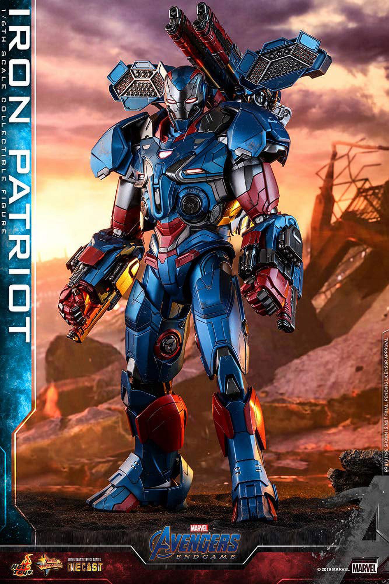 1/6 Scale Iron Patriot Figure J495