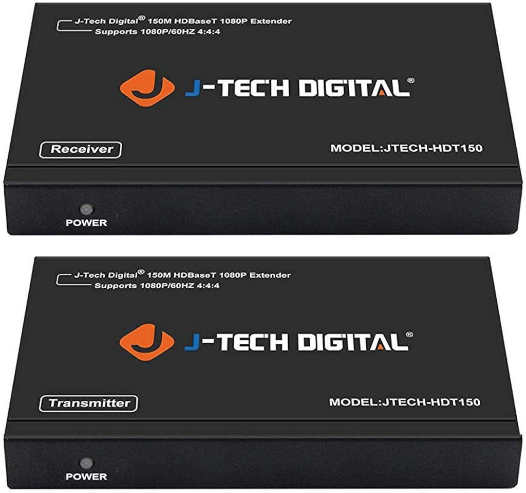 Long Range HDMI Extender Over Cat6 150m/492ft HDBaseT 1080P Extender PoC K18410