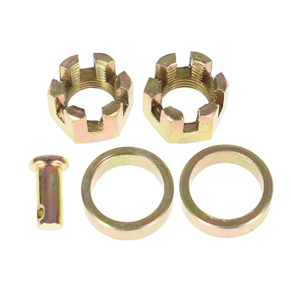 Go Kart Rear Axle Shaft Assembly Kit with Sprocket Hub Brake Chain Z78397