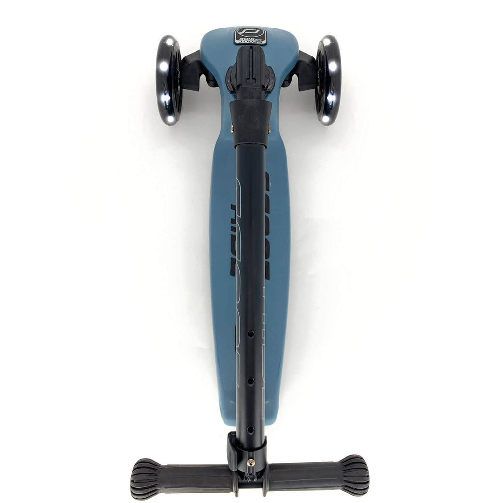 Steel Blue LED Kick Scooter Z55462