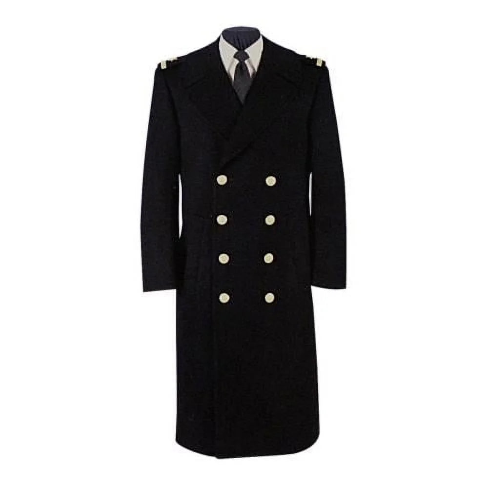 Blue USN Bridge Coat Size 44 XSHORT N74016