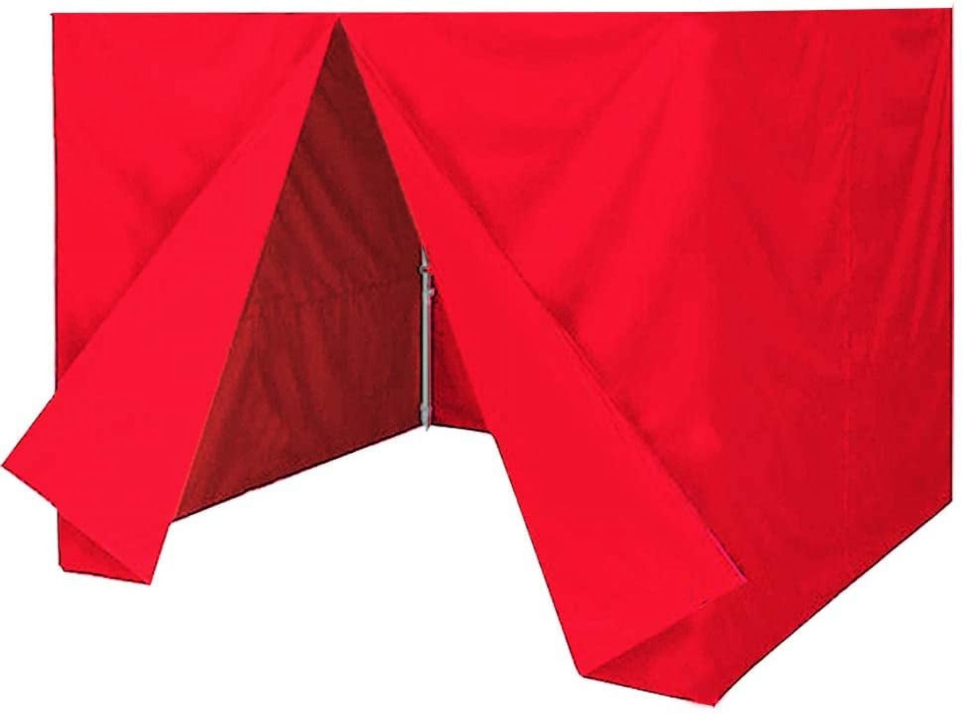 Red 8x8 Pop up Canopy Sidewalls Kit Q629