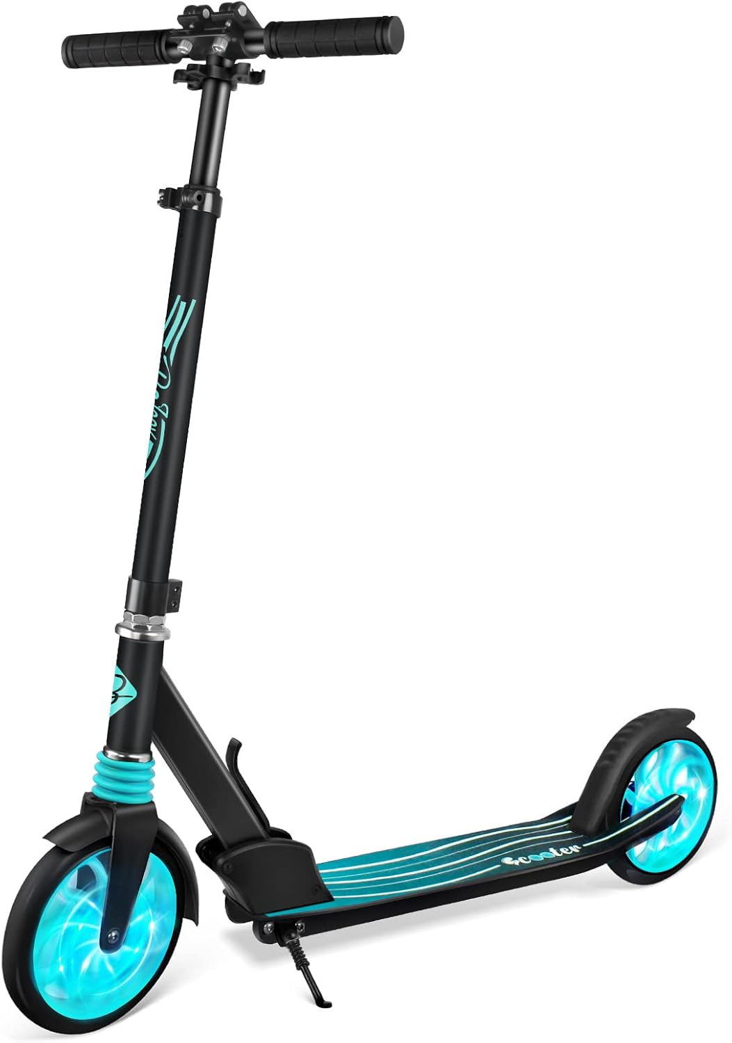Foldable 2 Wheel Kick Scooter with Carry Strap O555998