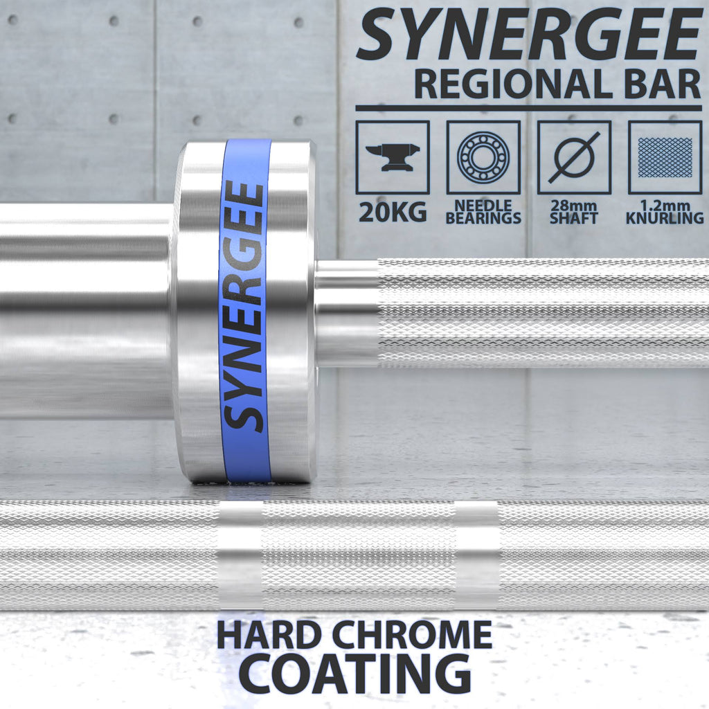 20 kg Hard Chrome Regional Barbell C918