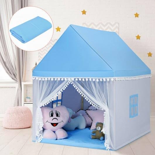 Blue Play Tent with Mat F8104