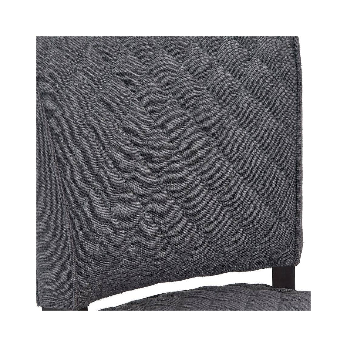 Espresso Finish Wood Swivel Tufted Barstool P433226