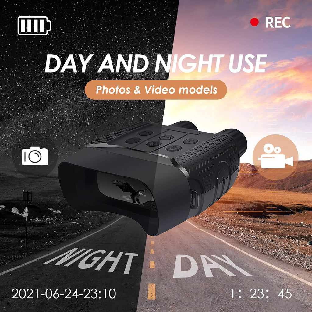 Night Vision Goggles with 2.31'' LCD Digital Infrared Binoculars with 32GB TF Card P4059