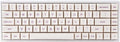 Translucent ABS Mechanical Keyboard 68-Key with Gateron Blue Switch O617822