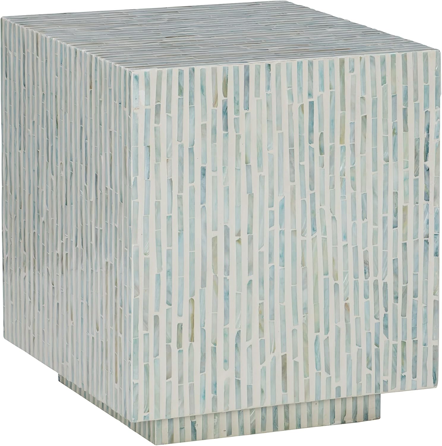 Black Stripe Accent Table H774