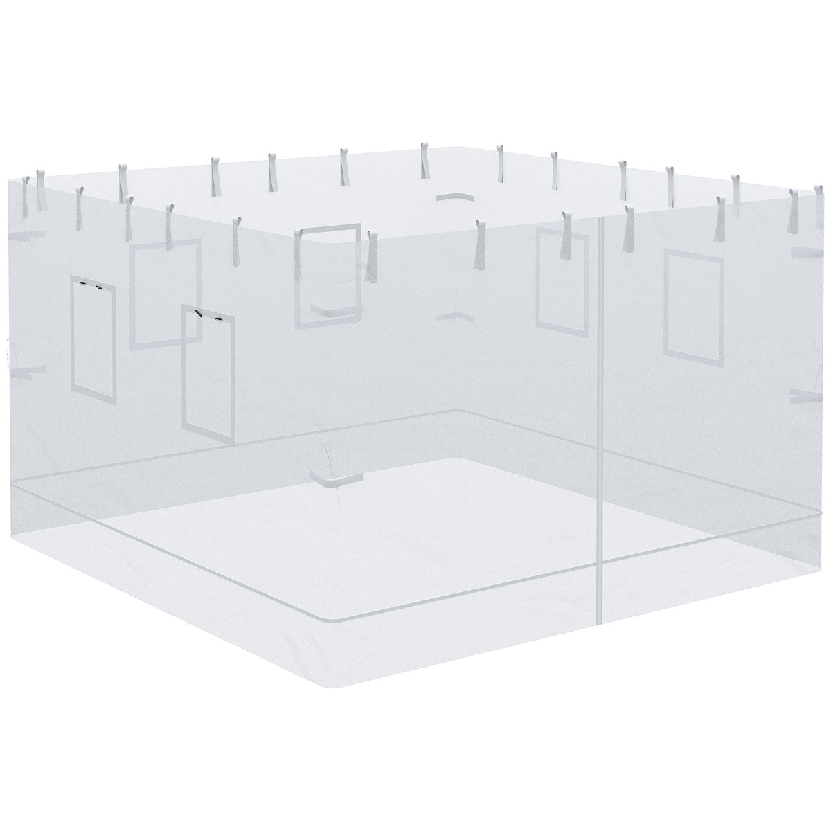 Set of 4 Mesh Screen Sidewalls W635848