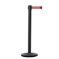 Retractable Belt Barrier Post with Cast Iron Base R73570