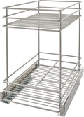 11.5-Inch Wide Kitchen Single Tier Cabinet Pull Out Basket H1791