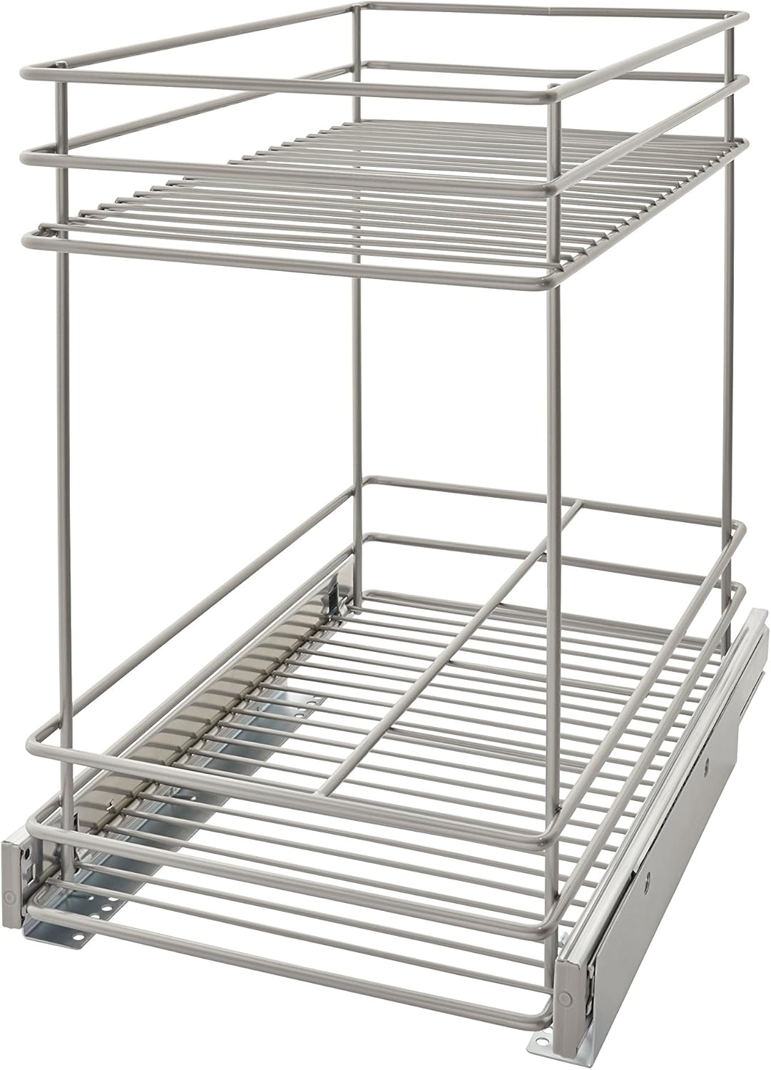 11.5-Inch Wide Kitchen Single Tier Cabinet Pull Out Basket H1791