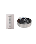 Polished Nickel Hand-Held Remote Control Transmitter Receiver Hub C444685
