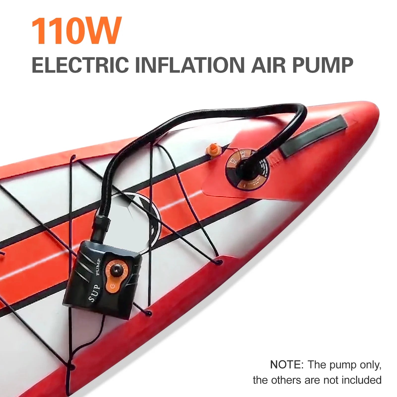16 PSI Electric Inflation Air Pump with 6 Nozzles B720915