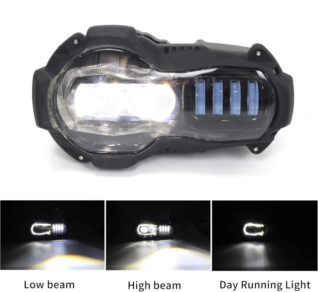1pc LED Headlight Assembly for BMW R1200GS 2004-2012 S6009