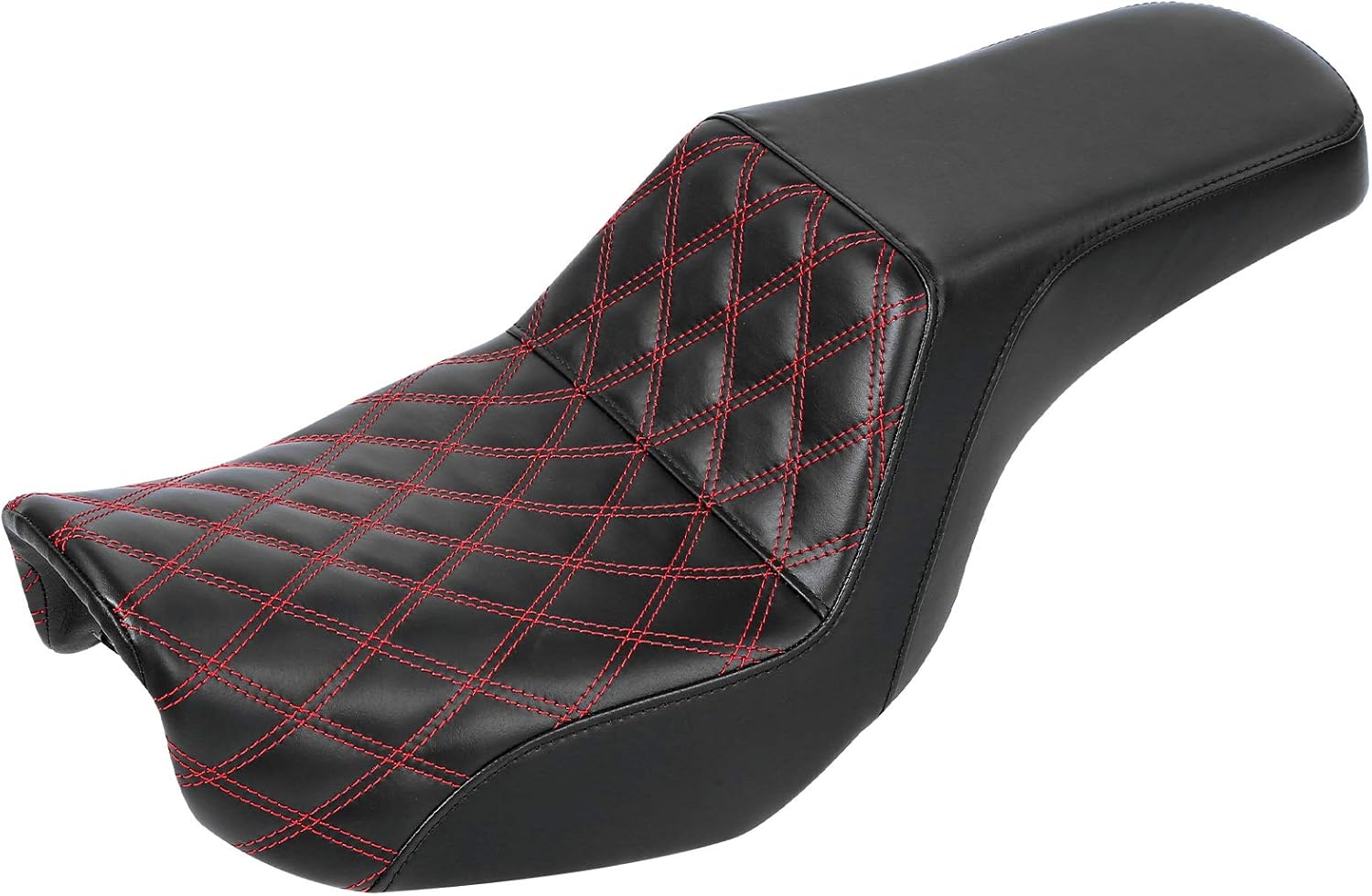 Red Stitching Motorcycle Seat N84215