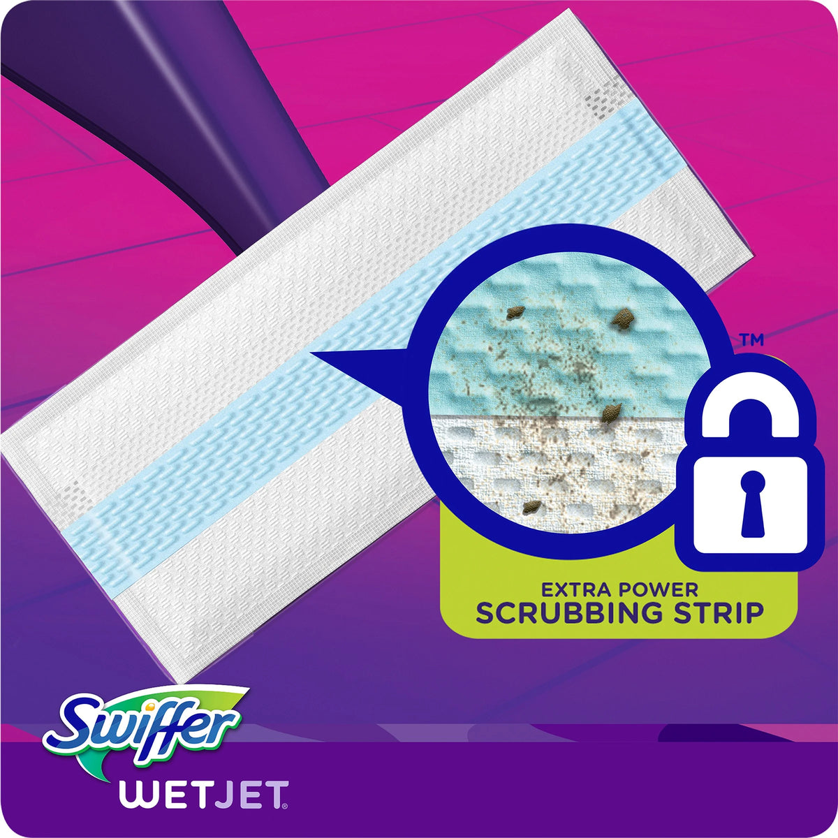 WetJet Extra Power Mopping Pads 30 ct C80907