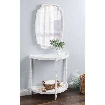 White Console Table T532