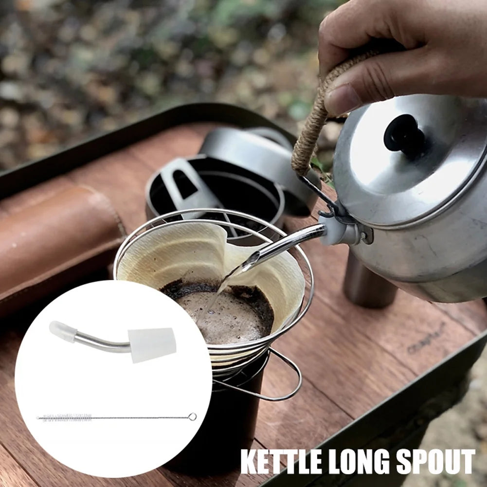 304 Stainless Steel Kettle with Spout Conversion Fitting X43160