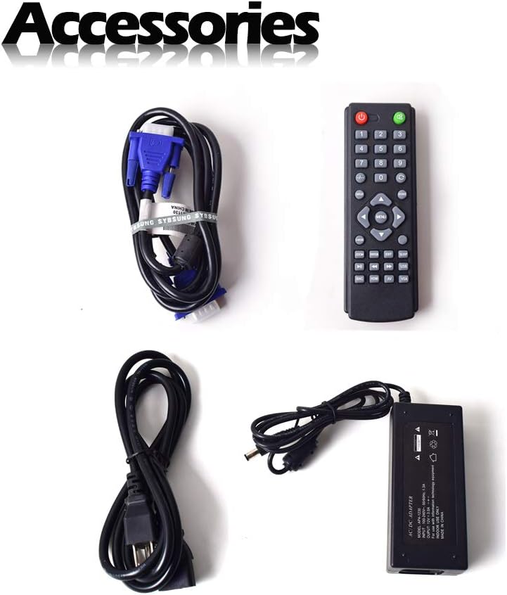 19 inch CCTV Security Monitor with BNC VGA HDMI AV Built-in Speaker 4:3 HD Display LCD Screen H2031