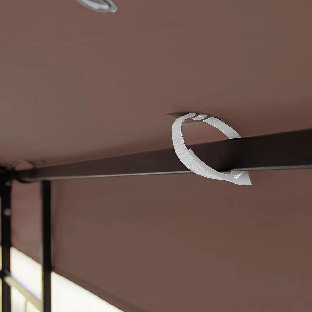 10 x 10 Ft Double Tiered Gazebo Replacement Top Cover A35611