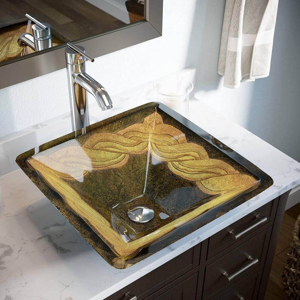 Chrome Vessel Faucet Ensemble Z55740