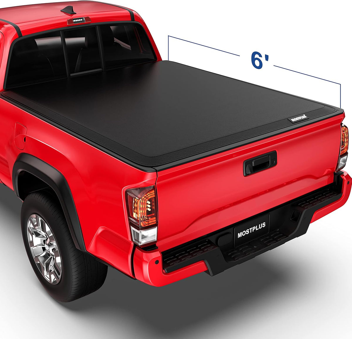 Soft Vinyl Truck Bed Tonneau Cover for 5 FT Cargo Bed N908