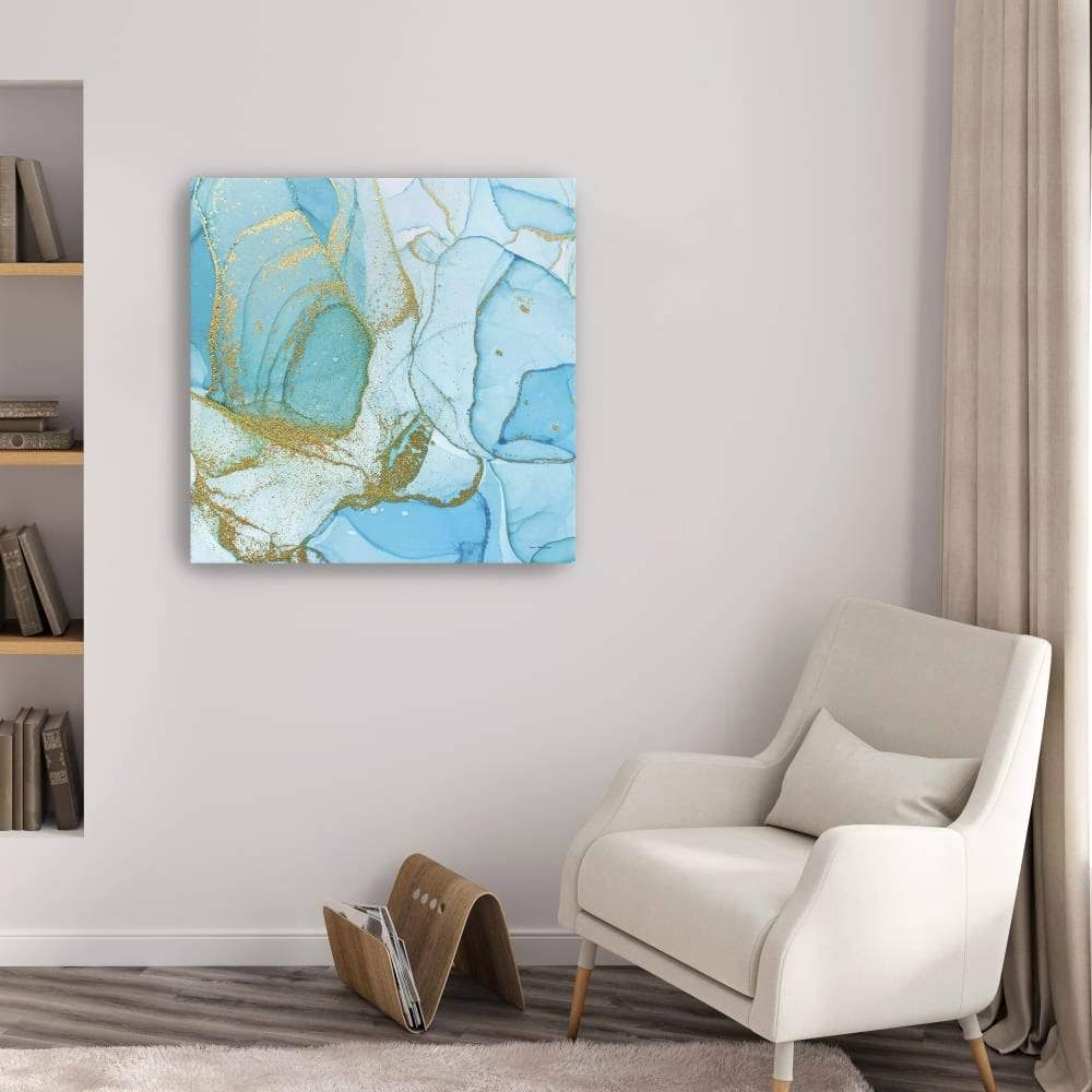 Gold Sand and Ocean Canvas Giclee T396989