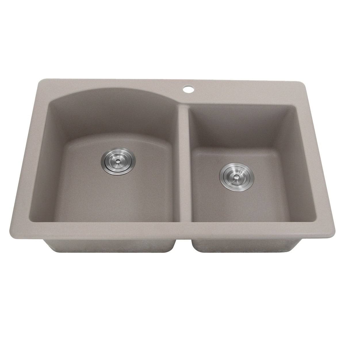 Truffle Granite Composite Topmount Sink U27572