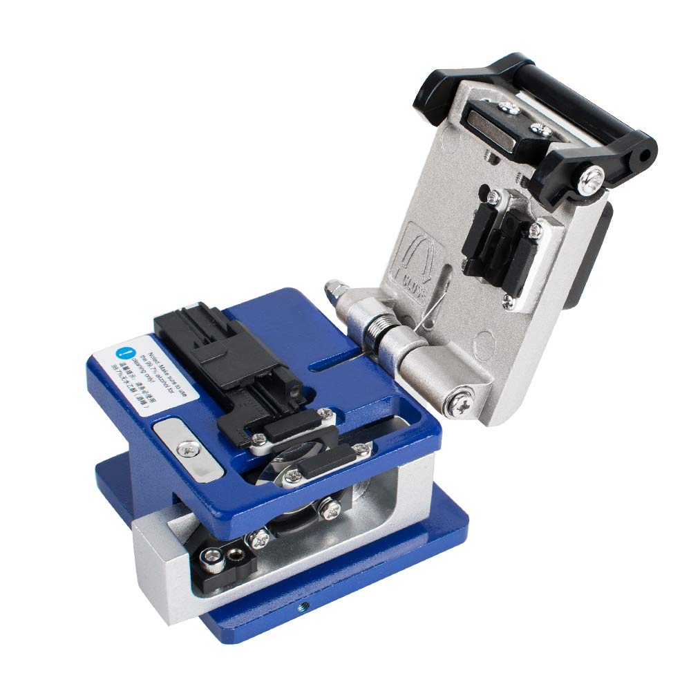 Fiber Optic FTTH Tool Kit with Fiber Cleaver & Optical Power Meter & Visual Fault Locator Z89064