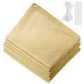 Beige 8x12ft Sunblock Shade Cloth J2516