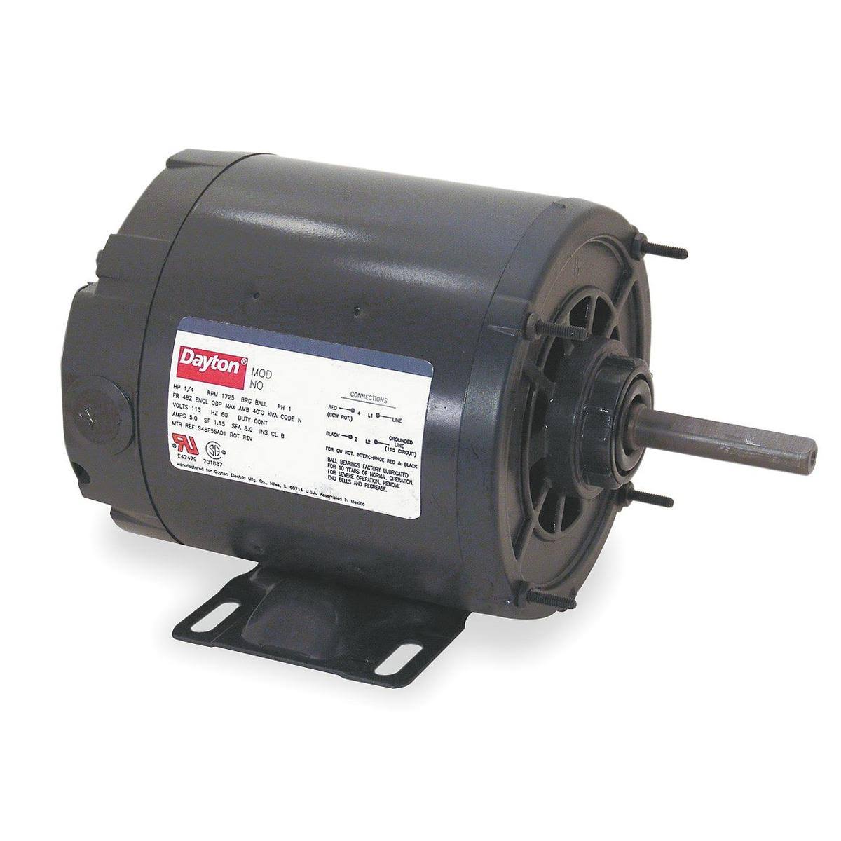 1/3 HP 1425 RPM 48 Frame ODP Motor C15151