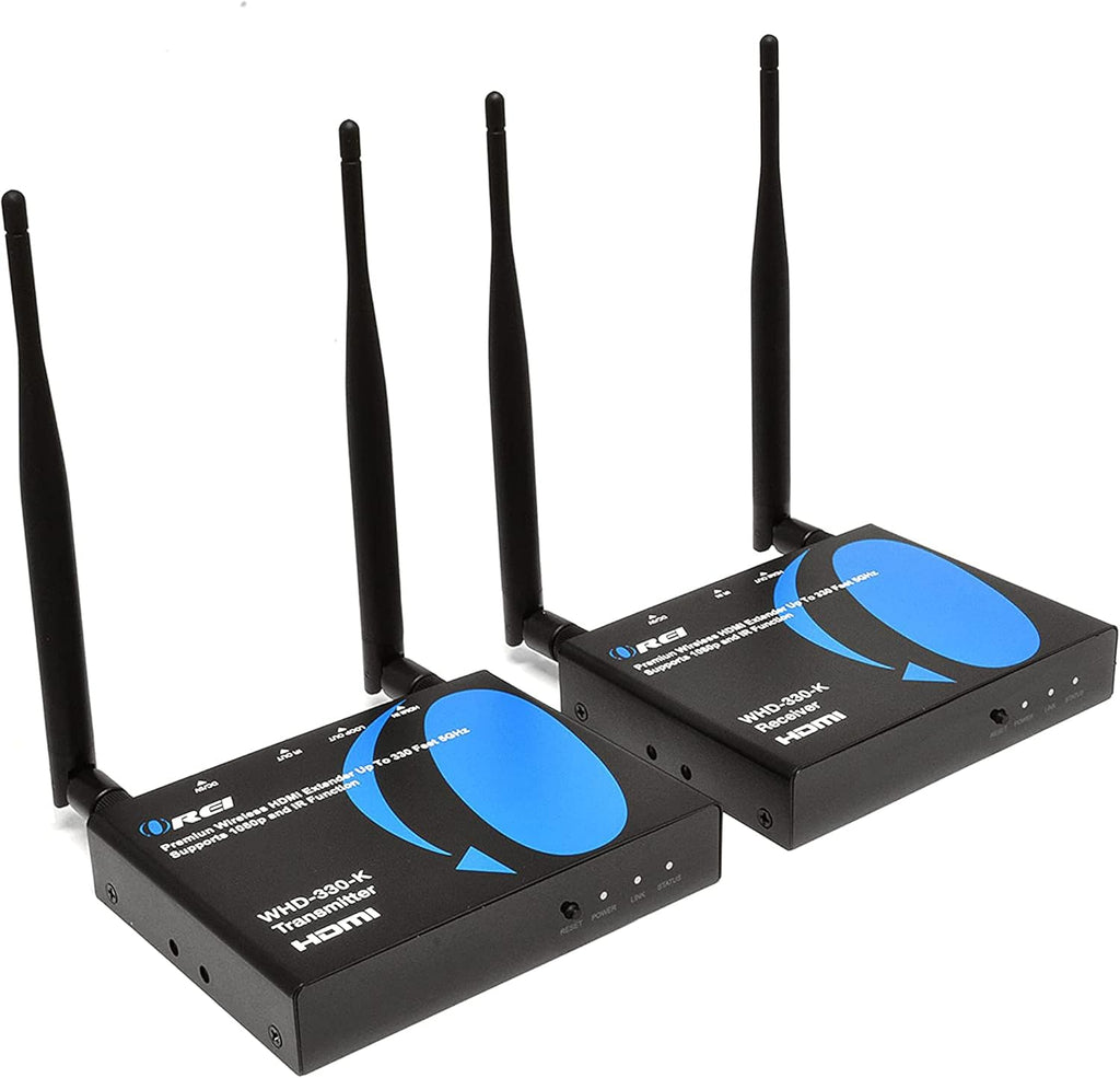 Wireless HDMI Transmitter & Receiver Extender 300 Feet 2.4 Ghz O5309