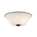 Bronze 3-Light Flush Mount P396