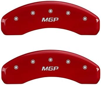 Red MGP Caliper Covers Set of 4 for Audi A4 Quattro D2330