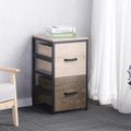 2 Drawer Metal File Cabinet I40647