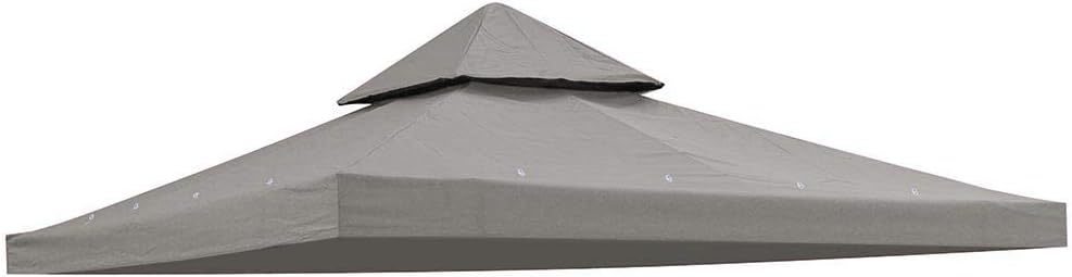 8'x8' Dark Green Gazebo Canopy Replacement Top Cover N687566
