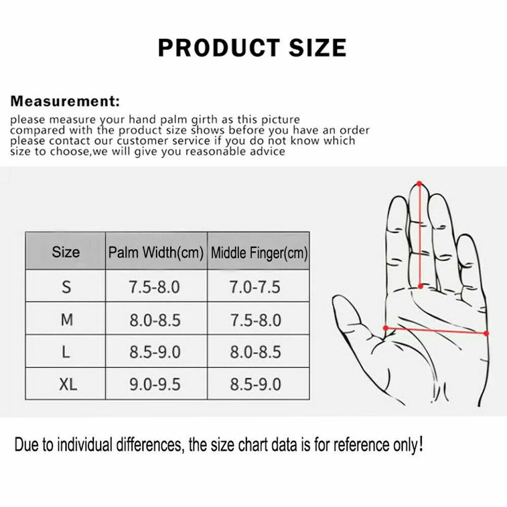 Thermal Waterproof Touchscreen Ski Snow Gloves, Large C5568