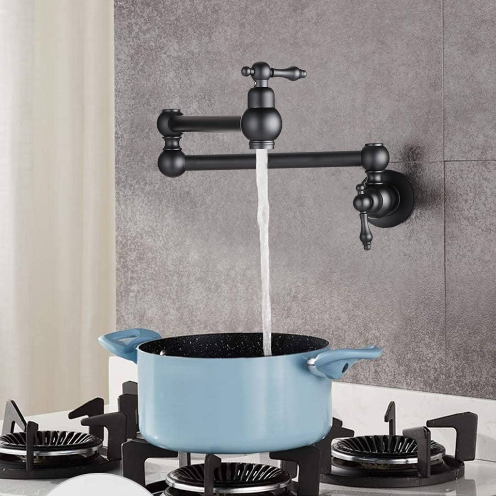 Blue Wall Mount Pot Filler Faucet K20903