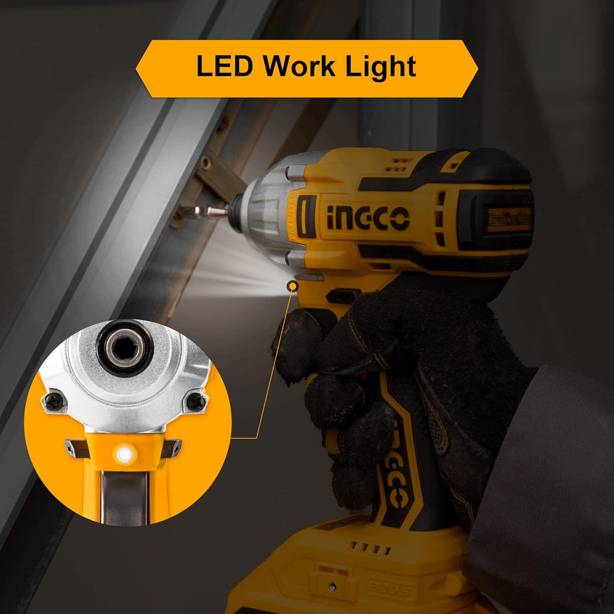 20V Brushless Cordless Impact Driver Set Z6871