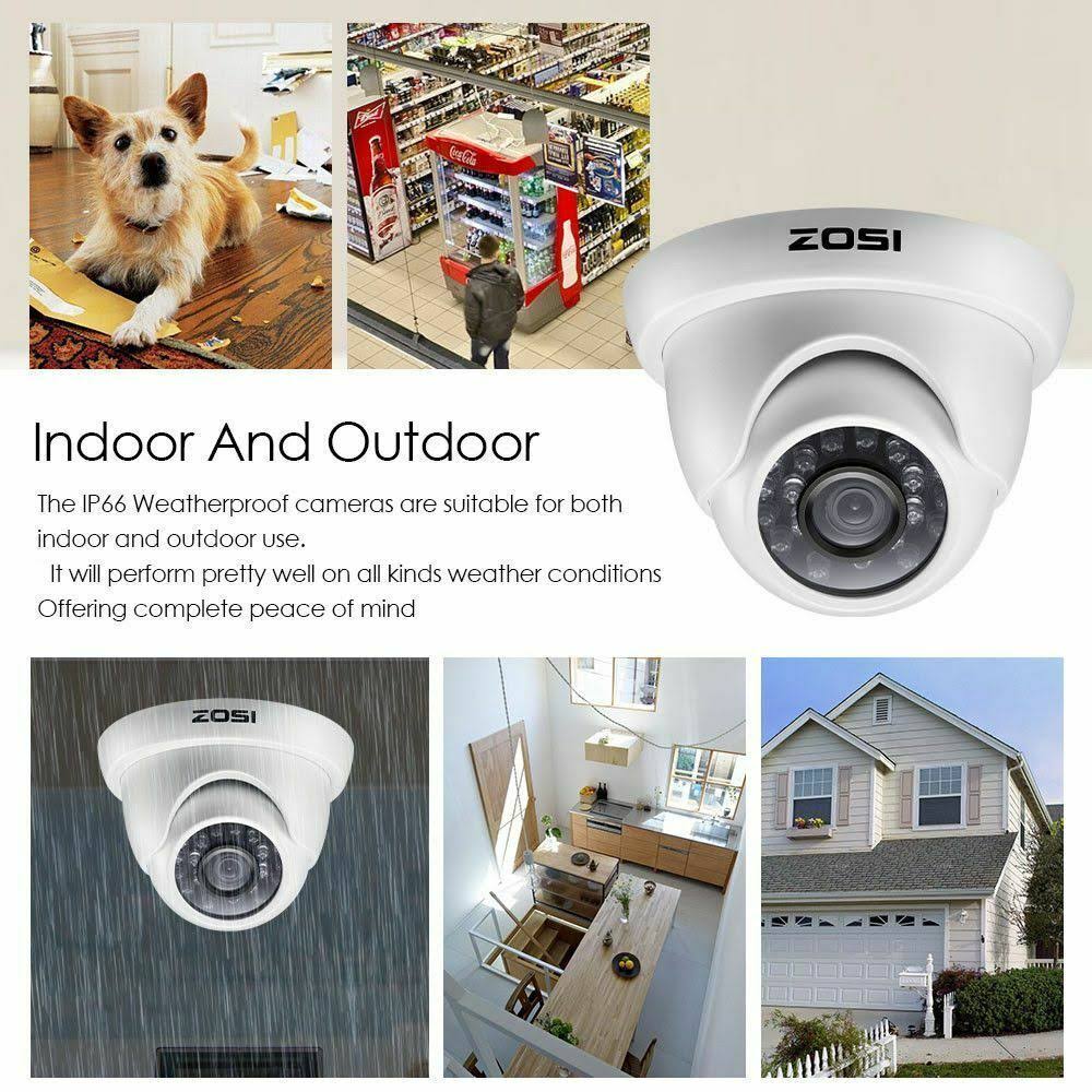 1080p Outdoor CCTV System 4CH DVR with 2x 2MP Cameras I823183